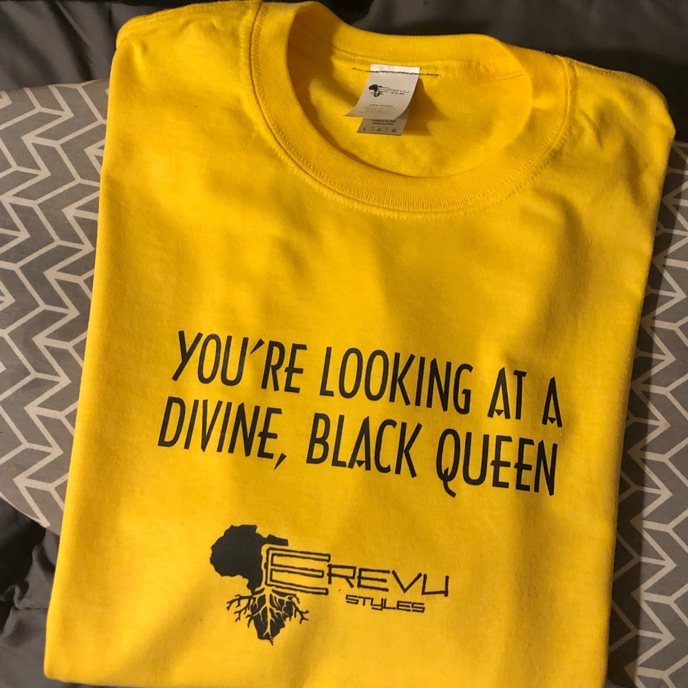 You’re Looking At A Black, Divine Queen L Yellow